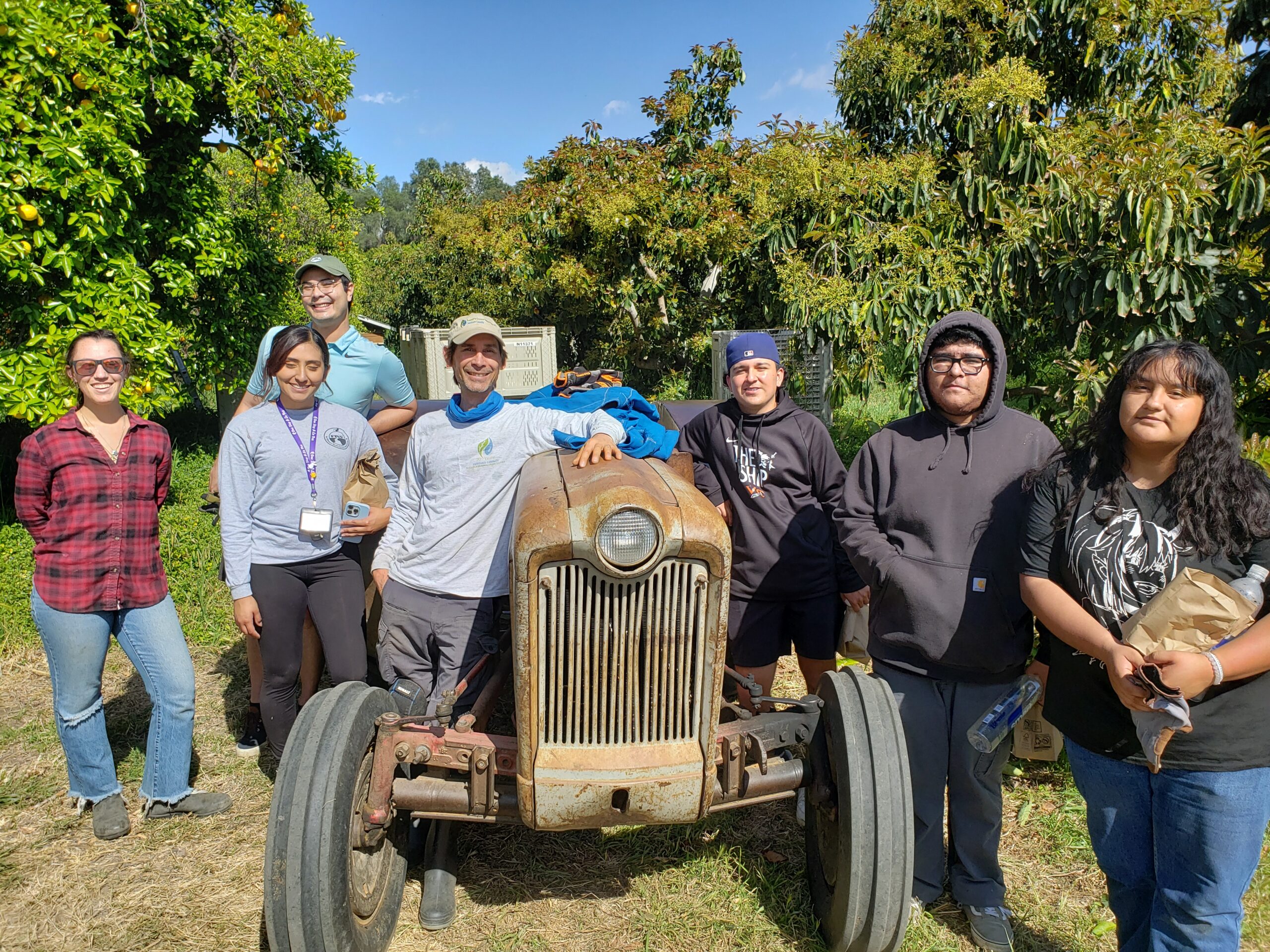 Oak planting day with volunteers at the King & King